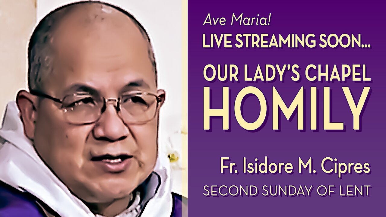 Monday of the Second Week of Lent - March 17, 2025 - HOMILY