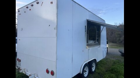 2007 8.5' x 17' Kitchen Food Trailer with NSF Equipment | Concession Trailer for Sale in California!