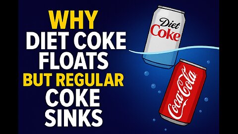 Why Diet Coke Floats But Regular Coke Sinks