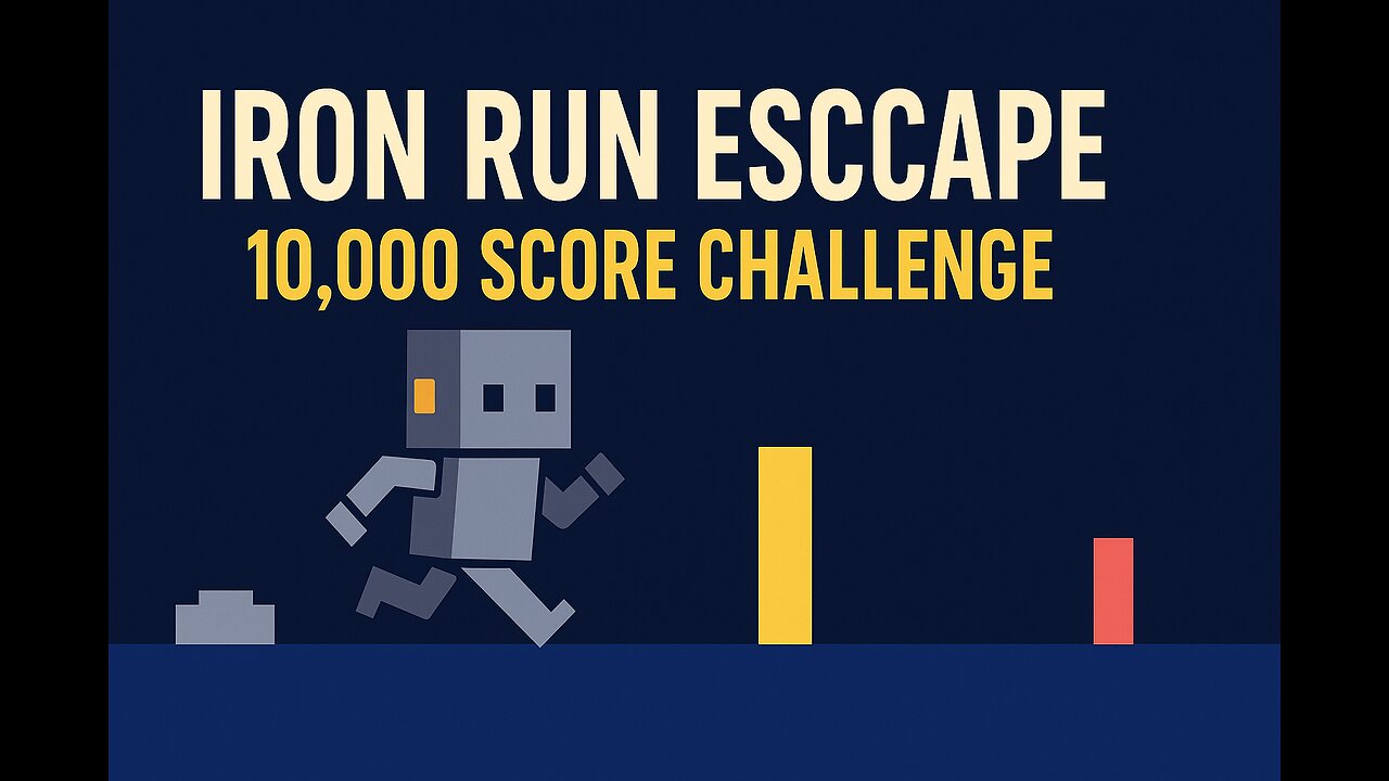 Iron Run Escape – 10,000 Score Challenge Without Knock! 🔥