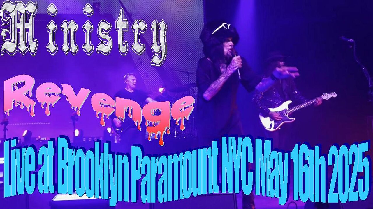 Ministry - Revenge (Live at Brooklyn Paramount NYC May 16th 2025)