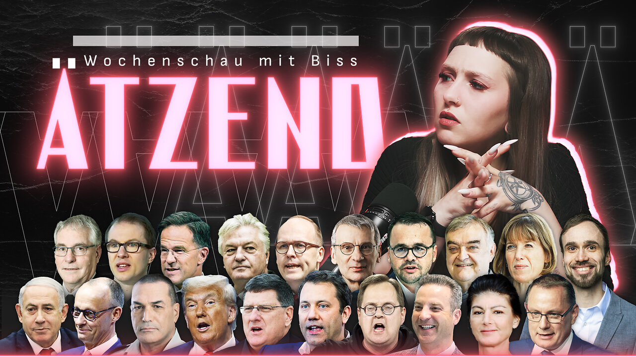 Ätzend #42 – Wochenrückblick mit Biss: Irrer Frieden, Merz & Leichensäcke, Compact & Apartheid
