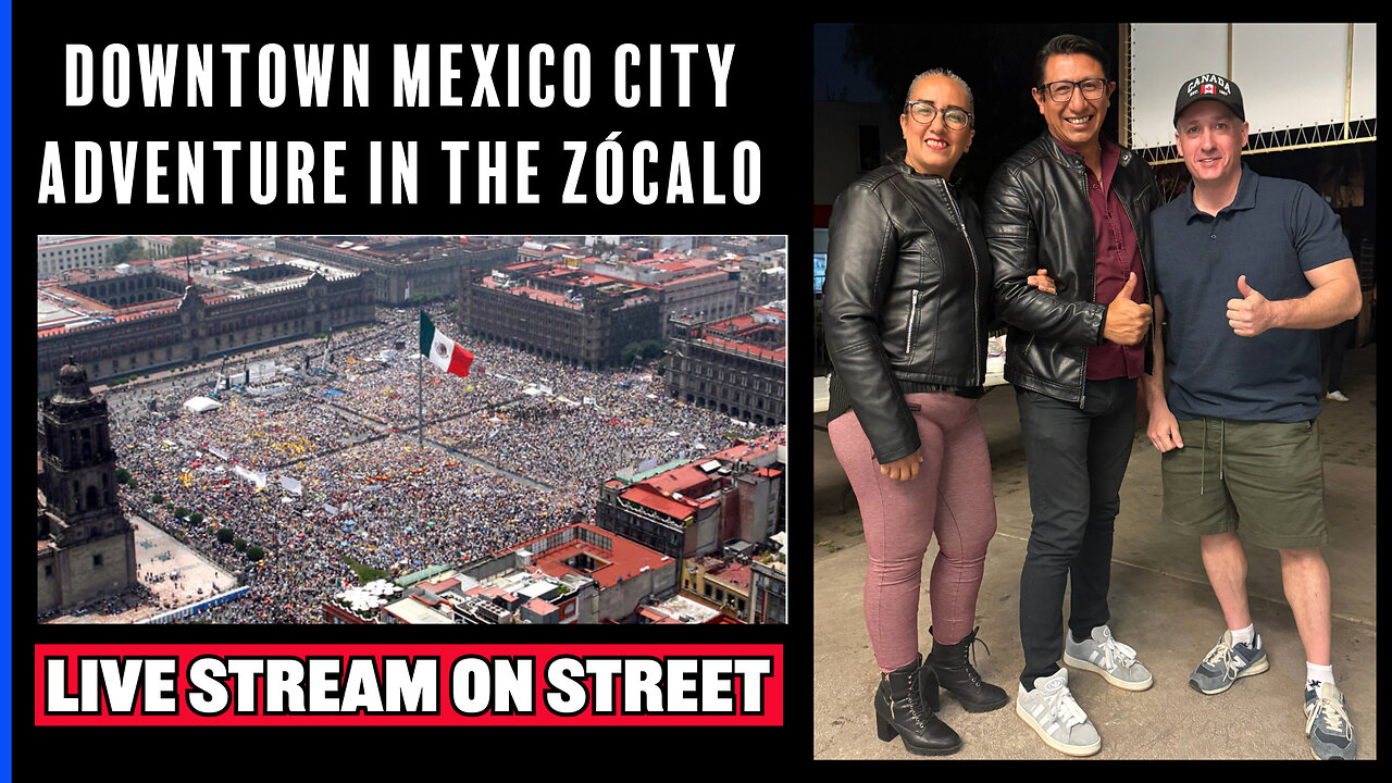 Downtown Mexico City Adventure 🇲🇽 | Zócalo Street Ministry with Josue! 💪🔥