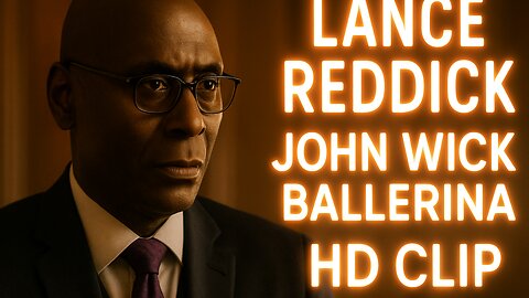 Lance Reddick Scene _ JOHN WICK_ BALLERINA (2025) Movie CLIP HD