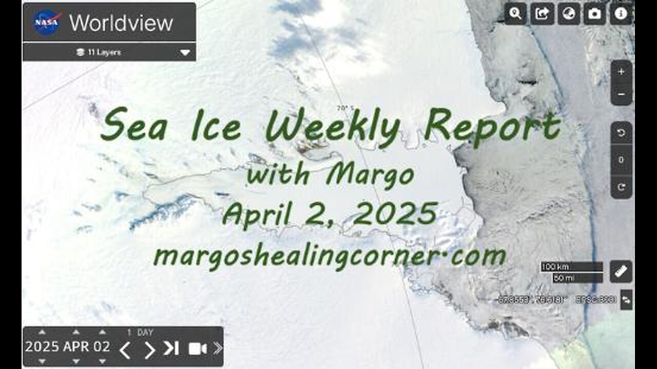 Sea Ice Weekly Report with Margo (Apr. 2, 2025)