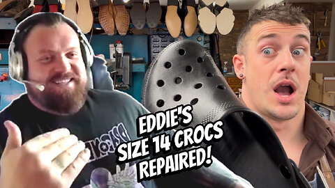 Repairing The Worlds Strongest Man's CROCS! - Featuring Eddie Hall - Use Beast pharm Code "DAN"