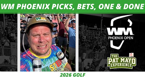 2026 WM Phoenix Open Picks, Bets, One and Done | Farmers Recap, LIV Riyadh Picks, Indoor Golf Course