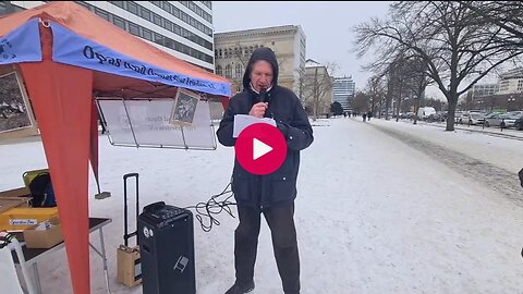 12.01.2026 - Opas und Omas für Frieden - Infostand vor der TU Berlin