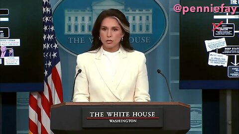 Tulsi Gabbard 7-23 White House Presser: SPELLS OUT HILLARY CLINTON & BARACK OBAMA’S CORRUPTION