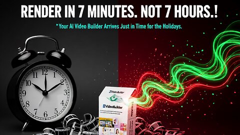 AI VIDEO BUILDER YOU CAN TURN ANY "URL" INTO A VIDEO!