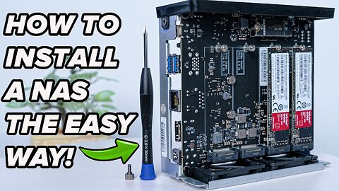 How To Install a NAS The Easy Way! - TERRAMASTER F4 ALL SSD NAS (2025)