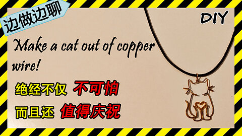 第81期 Issue 81 cat pet pendant DIY handmade copper wire tutorial 绝经 女人 生育 衰老 年轻