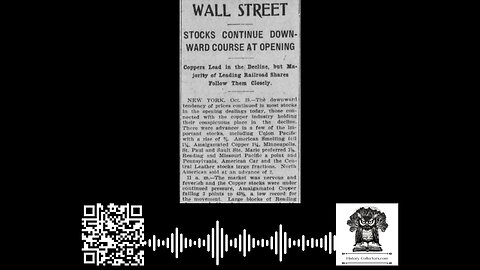#OnThisDay October 22, 1907: Financial Flashpoint