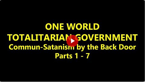 "Unveiling the Cabal's Plan for a One-World Government: A Must-Read for Patriots"