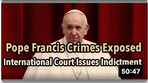"Global Court Indicts Pope Francis as MRNA Death Surge Commences"