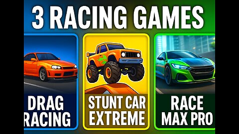 Top 3 Car Games for Android in 2025 – Drag Racing, Stunt & More!