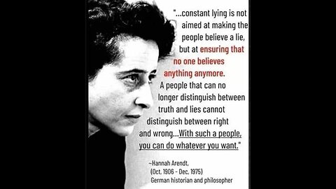 "Unlocking Personal Freedom: Understanding Hanna Arendt's Philosophy"