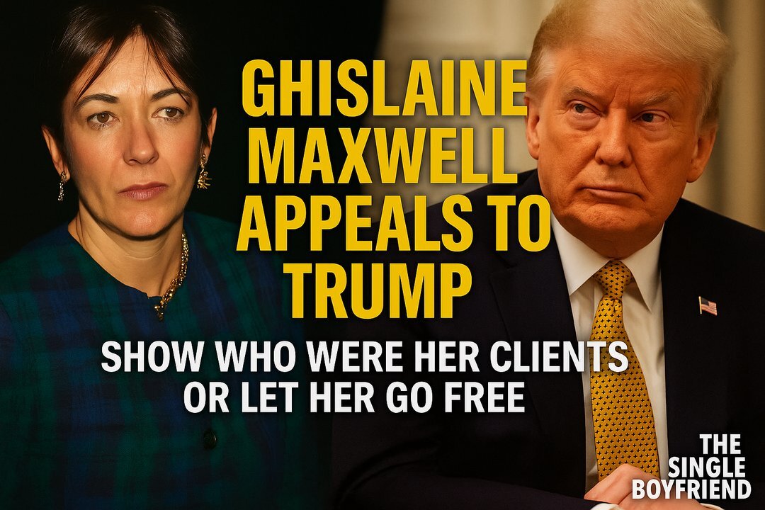 💥 Justice or Cover-Up? Ghislaine Maxwell Files for Trump Commutation and America’s Losing Its Mind!