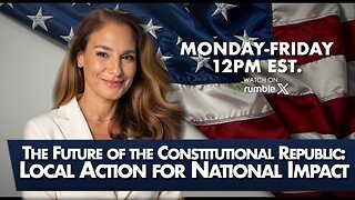 MORNINGS WITH MEL K - The Future of the Constitutional Republic: Local Action for National Impact 8-26-25