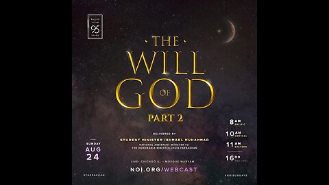 The Will Of God - Part 2