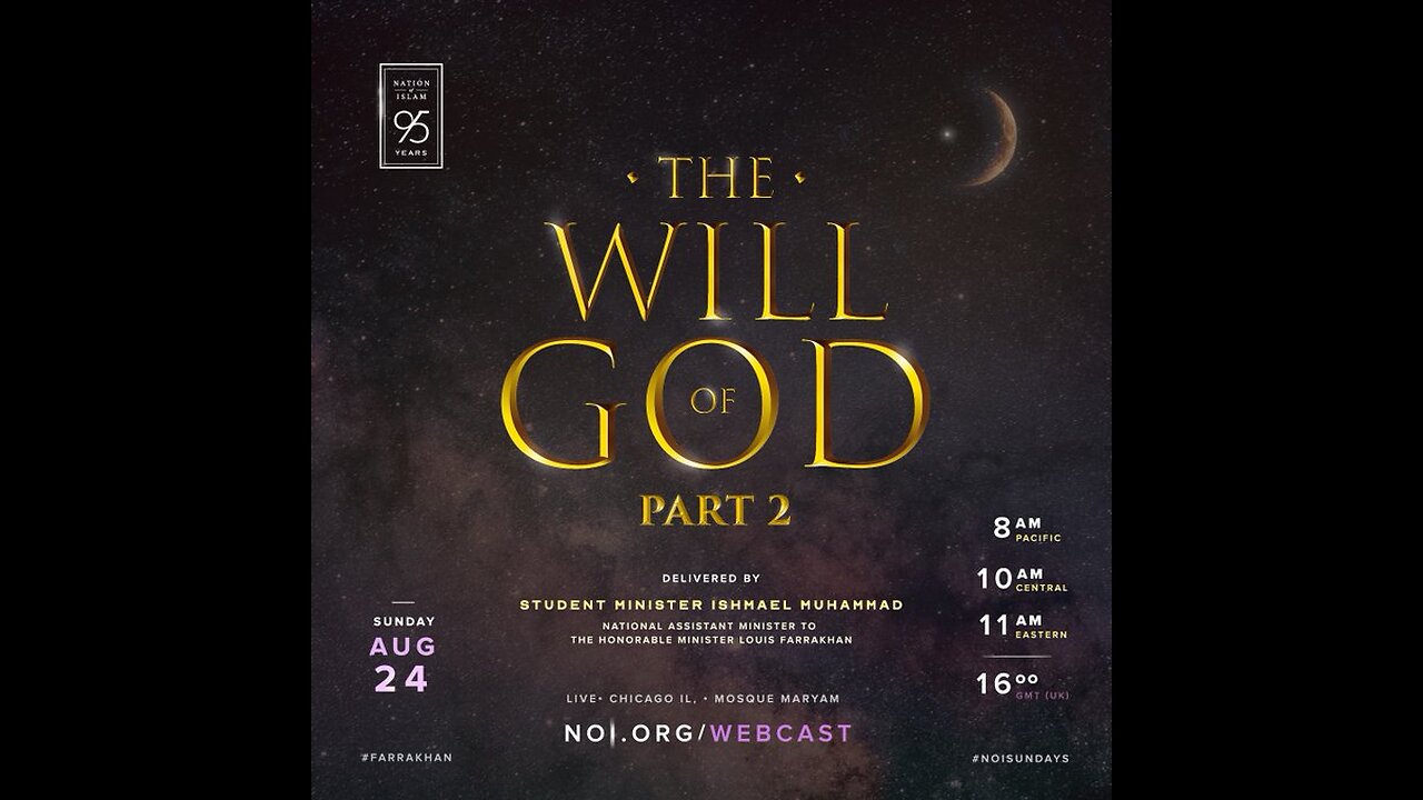 The Will Of God - Part 2
