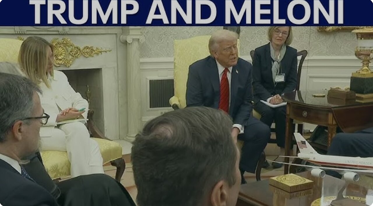 President Trump Meets with Prime Minister Meloni of Italy (April 17, 2025)