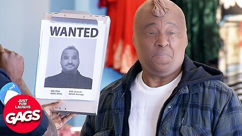 Wanted Criminal Gets Caught | Just For Laughs Gags