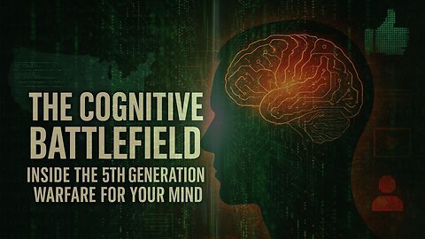 THE COGNITIVE BATTLEFIELD: INSIDE THE 5TH GENERATION WARFARE FOR YOUR MIND - EP.419