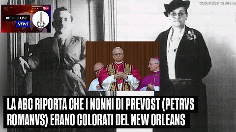 LA ABC RIPORTA CHE I NONNI DI PR3VOST (PETRVS ROMANVS) ERANO COLORATI DEL NEW ORLEANS