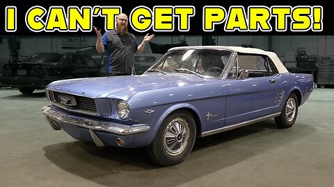 A Tariff is Keeping Me From Getting Classic MUSTANG Parts