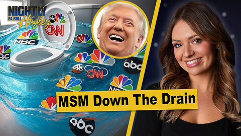Nightly Scroll with Hayley 4/28/25: FAKE News In A Downward Ratings Spiral (Ep.36)