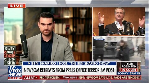 Ben Shapiro: Dem Base Too Radical — Newsom Knows He Must Shift Center To Win in 2028