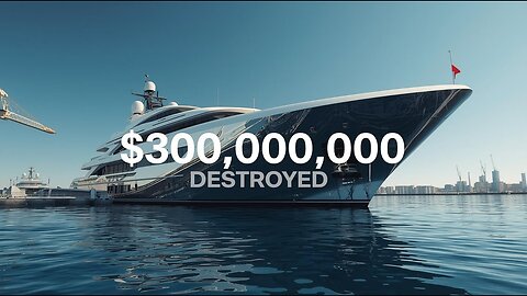 The Most Luxurious Yacht Ever Built That Never Touched Water