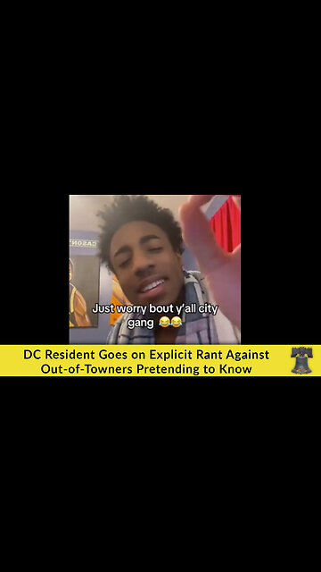 DC Resident Goes on Explicit Rant Against Out-of-Towners Pretending to Know