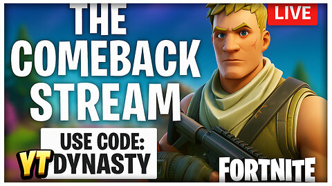 🔴LIVE: Fortnite The Comeback Stream Starts Here🎃