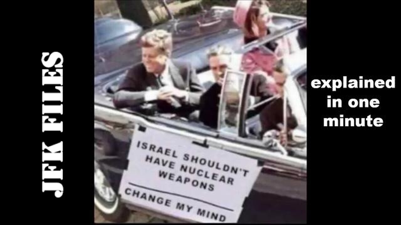 JFK Files EXPLAINED IN ONE MINUTE !!!