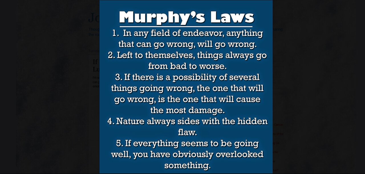 The River is a Card -Murf