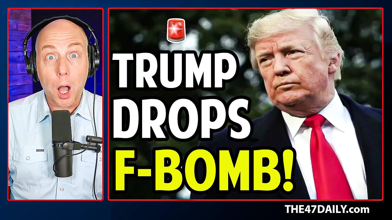 TRUMP Drops "F-Bomb" on LIVE TV!