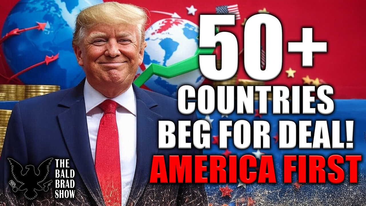 TRUMP'S NEW TARIFFS: 50+ COUNTRIES RUSH to Make Deals! | Economic Revolution or Trade War?