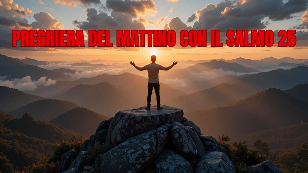 Preghiera del mattino con il Salmo 25 Una potente preghiera di guida e ...