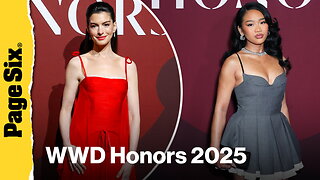 Anne Hathaway, Suni Lee and more celebs attend WWD Honors 2025
