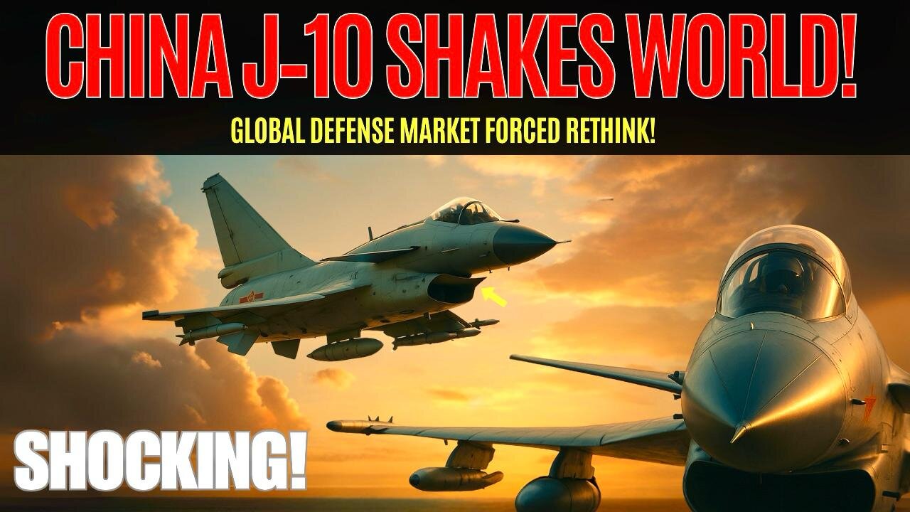 Is China’s J-10 Fighter Reshaping the Global Defense Market?!