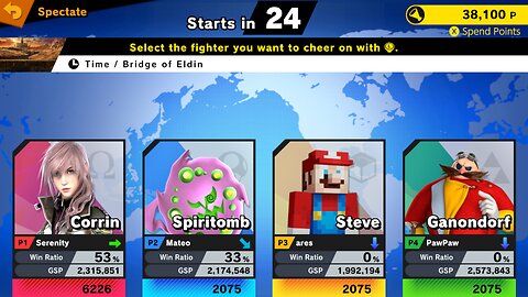 SSBU Online Spectator Mode with Special Characters Quickie 8/26/25