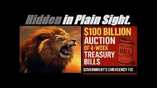 ALERT! THE GOVERNMENT INITIATES AN EMERGENCY DEBT AUCTION. (RUNNING OUT OF CASH). Mannarino
