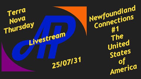 Terra Nova Thursday Livestream ~ 25/07/31 ~ Connections 1 (USA)