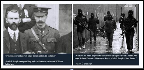 IRELAND & ITS INVADING FORCES, BLOCKED FROM THE GPO (Time for Deportations)