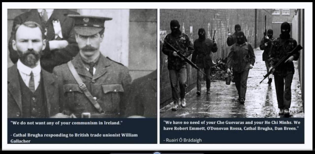 IRELAND & ITS INVADING FORCES, BLOCKED FROM THE GPO (Time for Deportations)