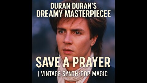 Duran Duran’s Dreamy Masterpiece: “Save A Prayer” Vintage Synth-Pop Magic