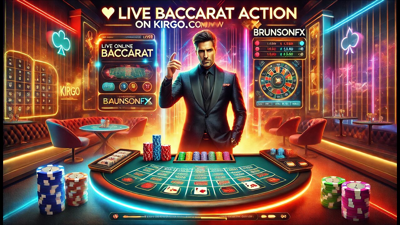 🎥 LIVE Dealer Baccarat on Sugar House with BrunsonFX | $5 Bets | GridMaster_AI