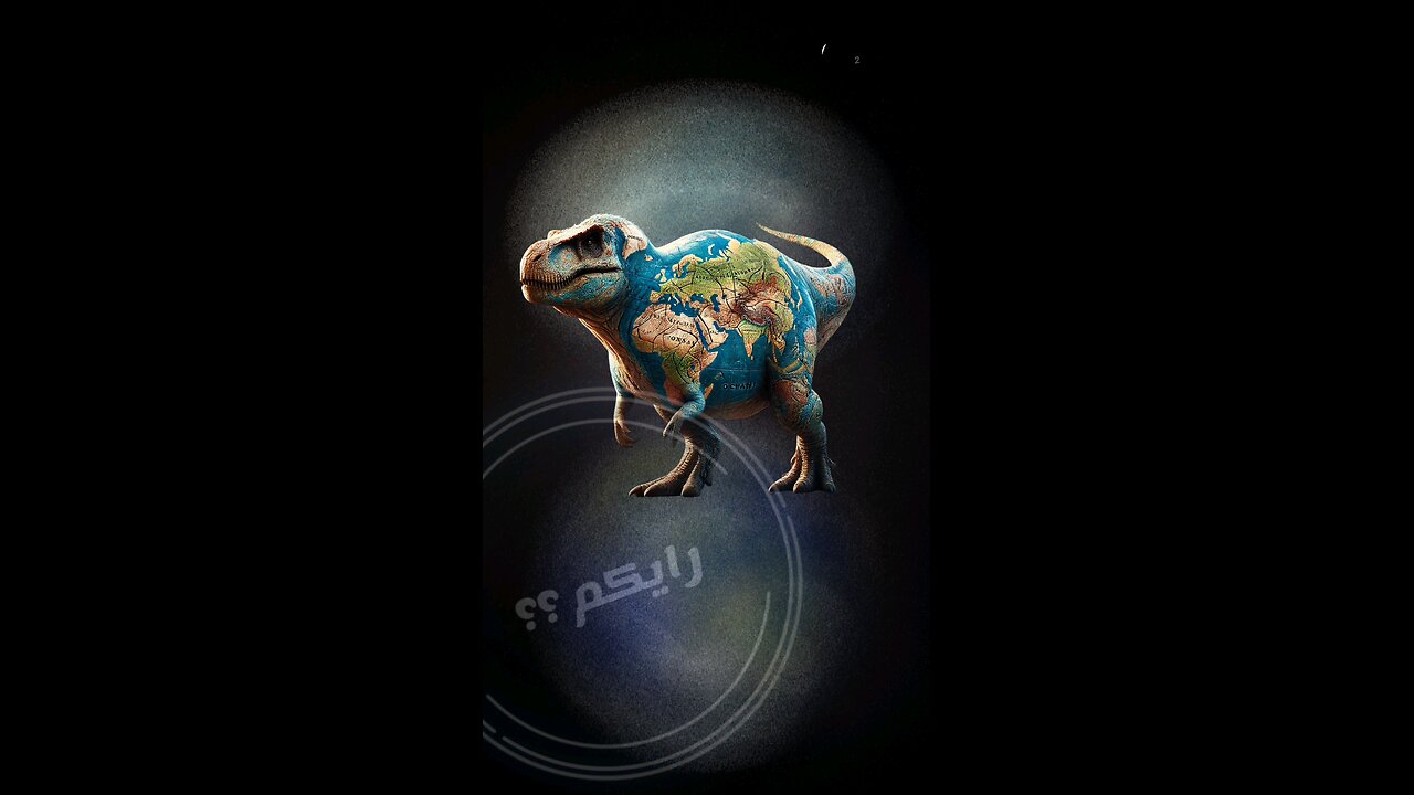 dinosaur-shaped earth 🔥